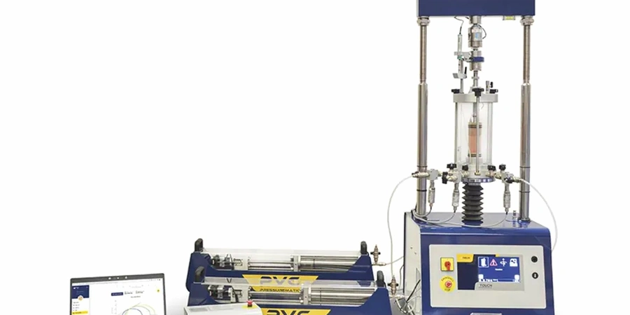 Illustrative image of Triaxial test in Fredericton
