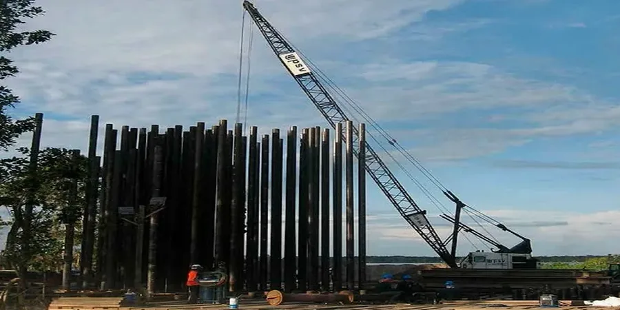 Illustrative image of Driven pile design in Fredericton